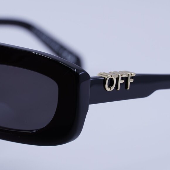 🕶️New Off-White OERI13C RENTON 1007 Sunglasses - Black Frame, Grey Lenses - Picture 6 of 11